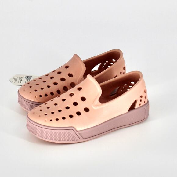 Joybees Slip On Skate Sneaker Pink Kids Size C11 NEW